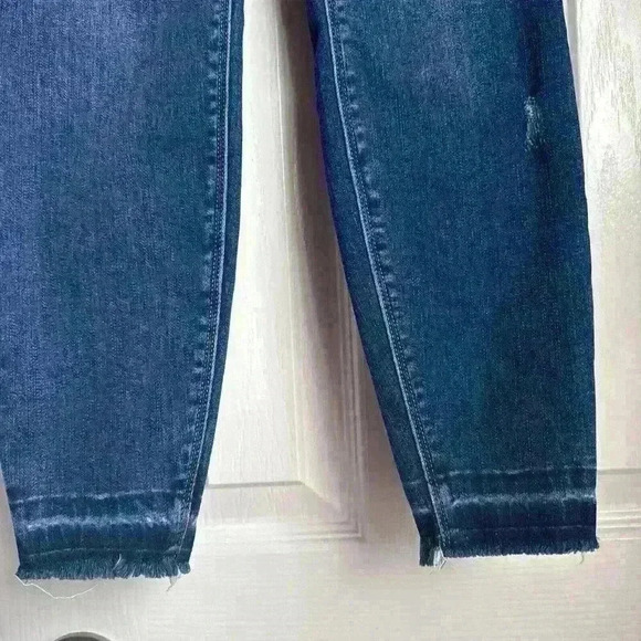 Spanx Blue Denim Jegging Skinny Pull On Flex Waist Womens Size Small - Picture 6 of 8